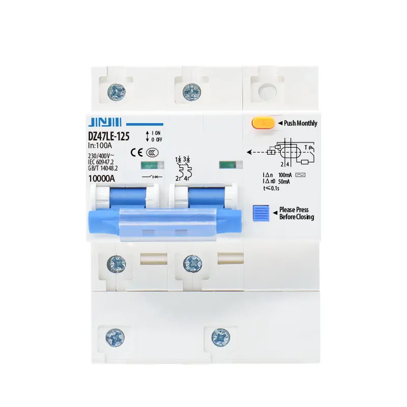 Residual Current Device RCD RCCB Circuit Breaker 30MA/100MA/300MA Manufacturer Price