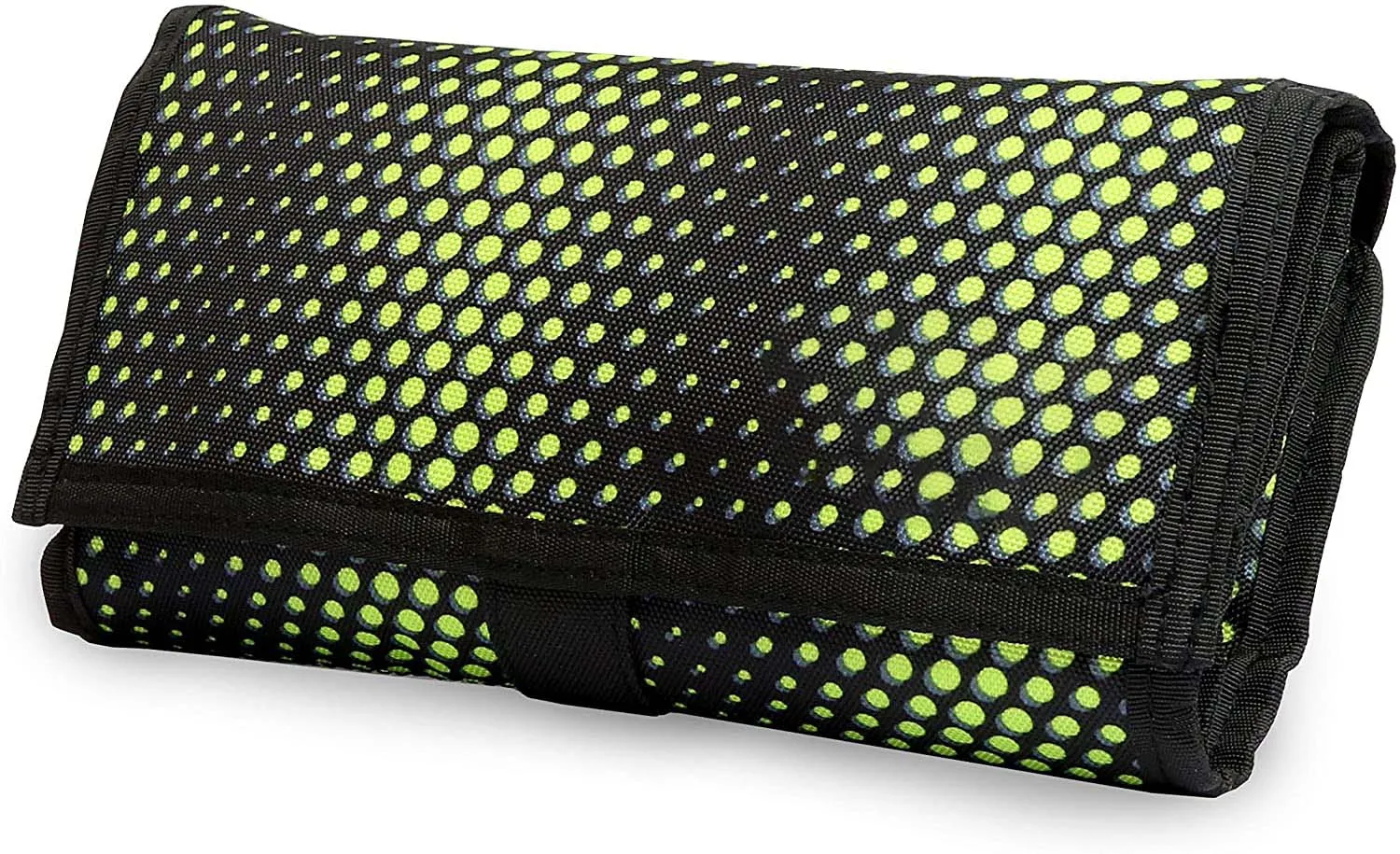 
Freezable Lunch Bag With Zip Closure Green Spotted Venom Large Capacity Rectangular For Keep Warm Lunch Bag 