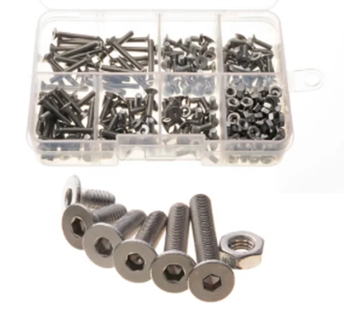 Низкая цена, Прямая продажа с завода, потайной болт (с шестигранным ключом), шестигранная розетка, болт с плоской круглой головкой