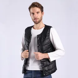 Smart App Control Heating Vest Usb Electric Heating Charging Men And Women Waistcoat