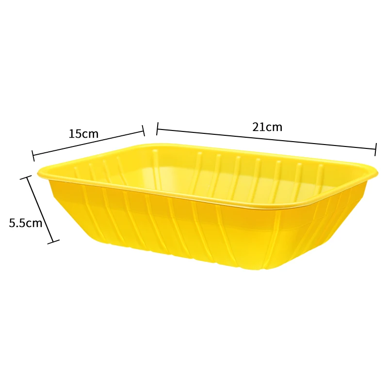 Disposable Food Containers Takeaway Fresh Chicken Frozen Meat Tray PP  Plastic Food Tray