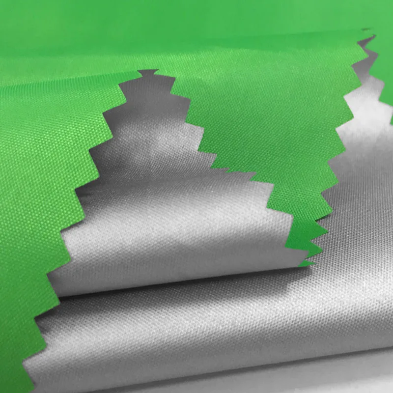 Silver Coated Ultra Thin Outdoor Waterproof Fabric Water Resistant Fabric For Umbrella Curtain Tent Material