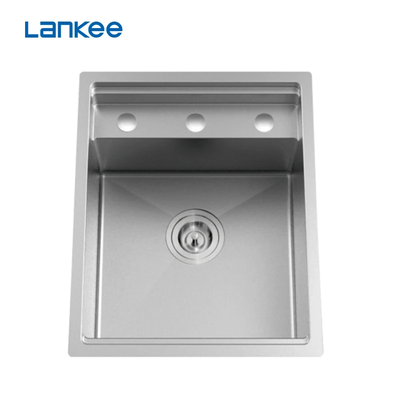 New Style High-quality Hidden Sink Kitchen Sink Cup Rinser Stainless Steel Handmade With Intelligent Flip Cover Lifting Faucet