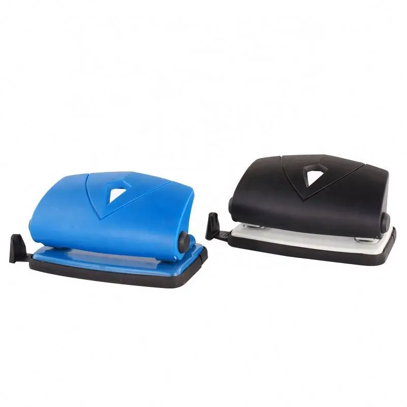 Effort Saving Office Punch Mini 2-Hole Punch with locating ruler Paper Hole Punch 90R8