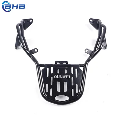 
BHB Motorcycle Carbon Steel Luggage Rack Cargo Holder Tail Box Trunk Bracket Top Case Bracket For KYMCO AK550 