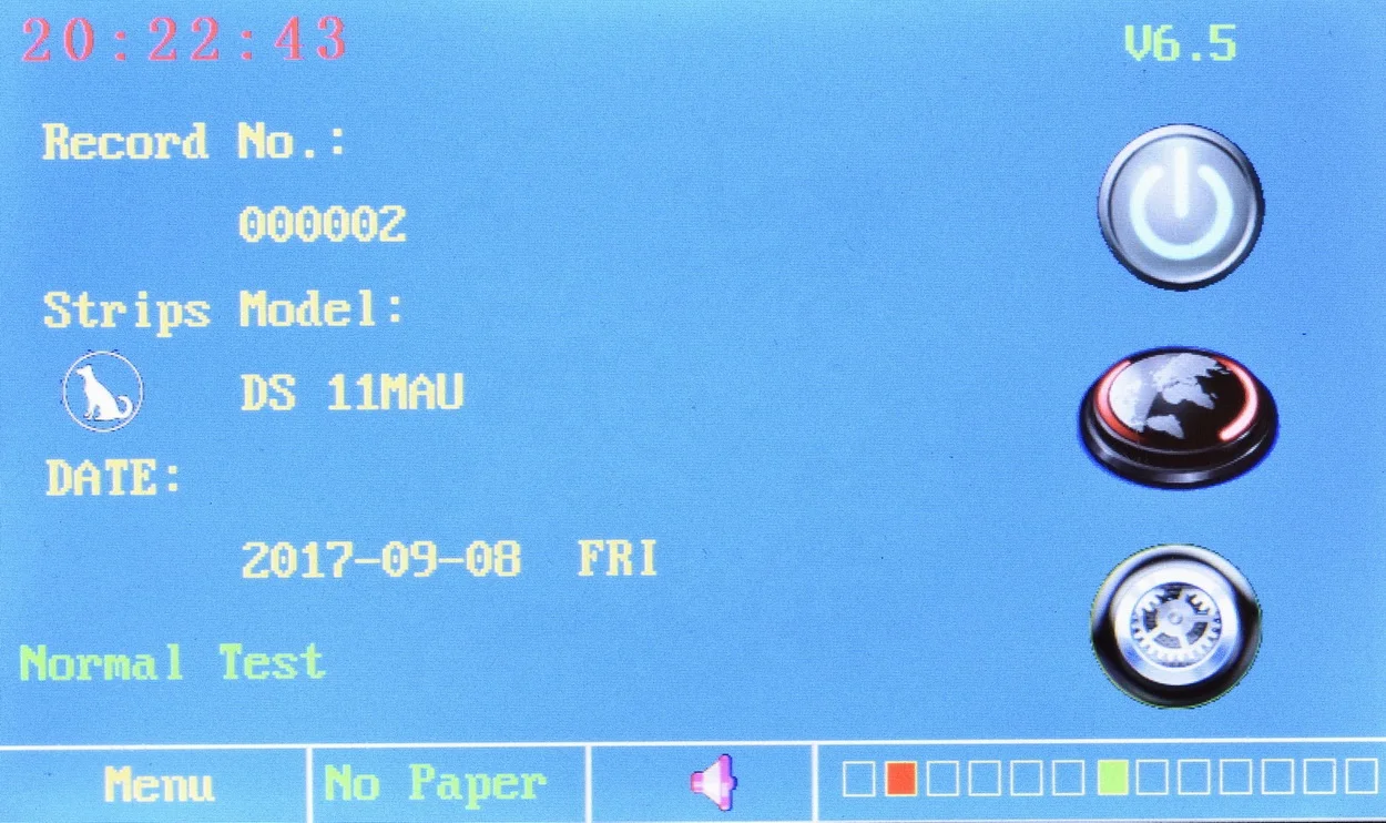 W-600 Semi Fully Automatic Vet Hematology Urine Clinical Analyzer