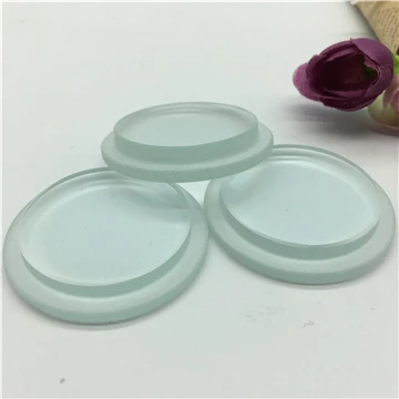 Glass factory customized Flood light replacement tempered step glass for lighting cover