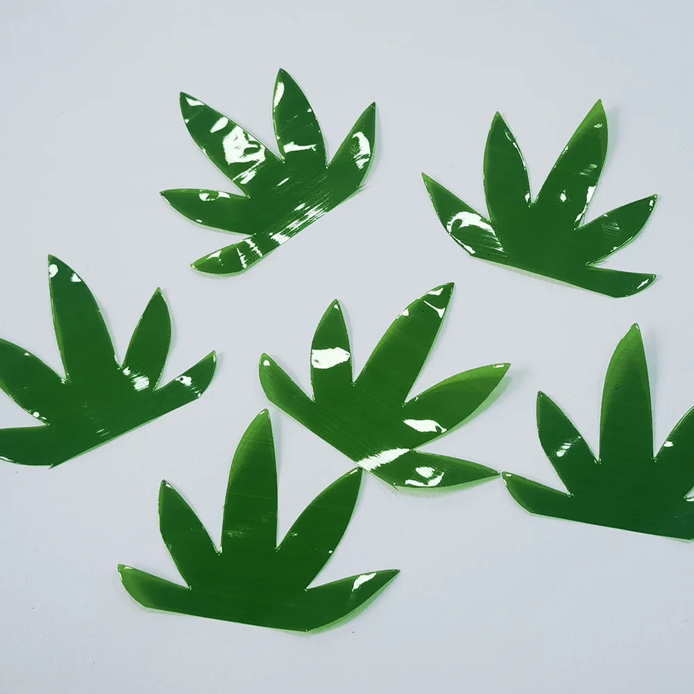 Green Arowana Fortune Teller Leaf Function Just Like Teller Fish