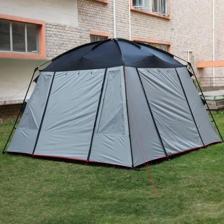 Luxury Outdoor 5-8 People Large Sunshade Canopy Garden Gazebo Outdoor  Camping Tent