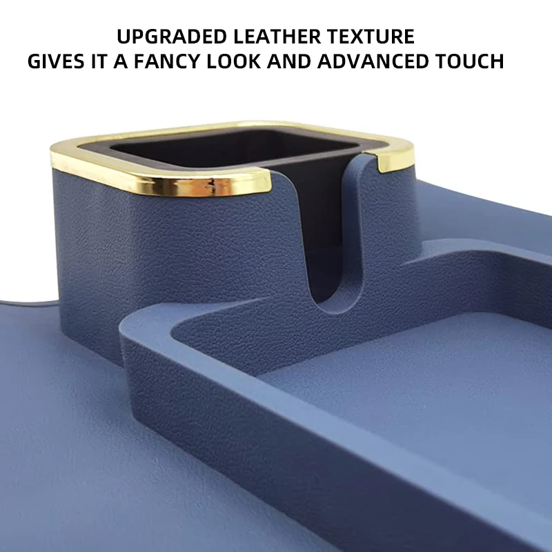 Couch Cup Holder Silicone Sofa Arm Tray with Cup Holder Sofa Armrest Storage Tray for Snack and Drinks