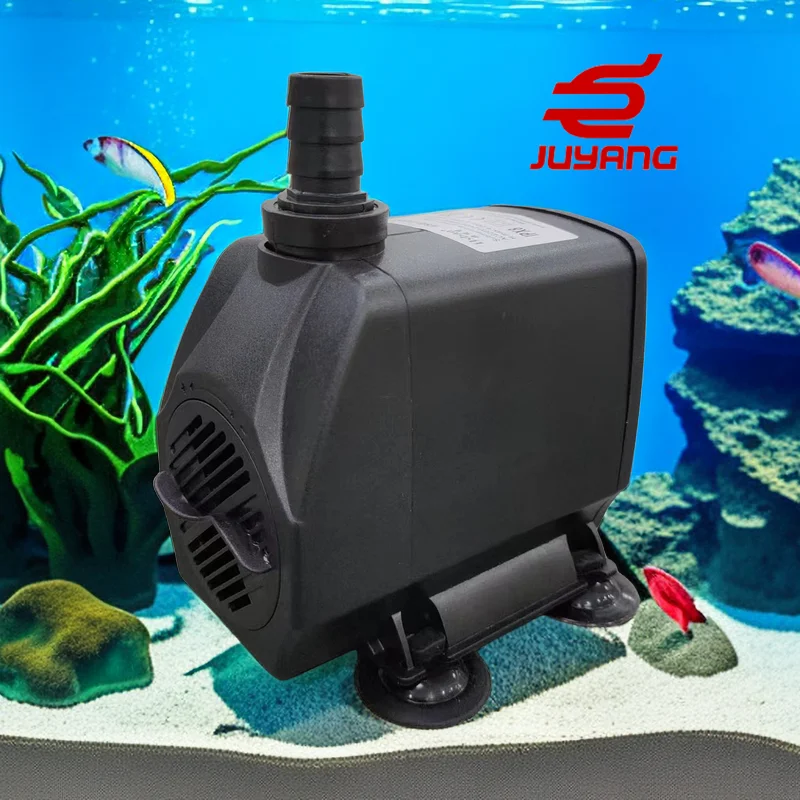 JUYANG 5000L/H Electrical Large Flow Pond Fountain Water Pump Submersible Aquarium Water Pond Pump Ac Water Pump for Fish Pond