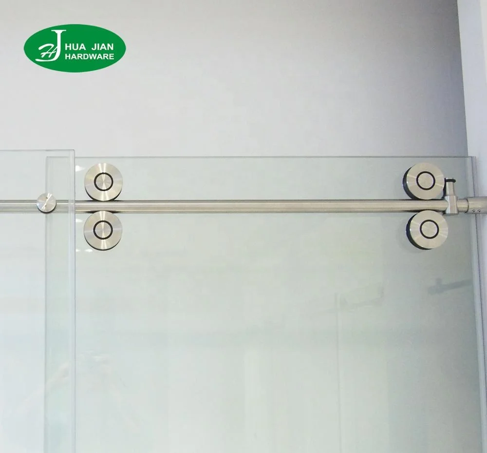 Гладкие и мягкие ролики для двойной душевой двери диаметром 70 толщины стекла 8-12