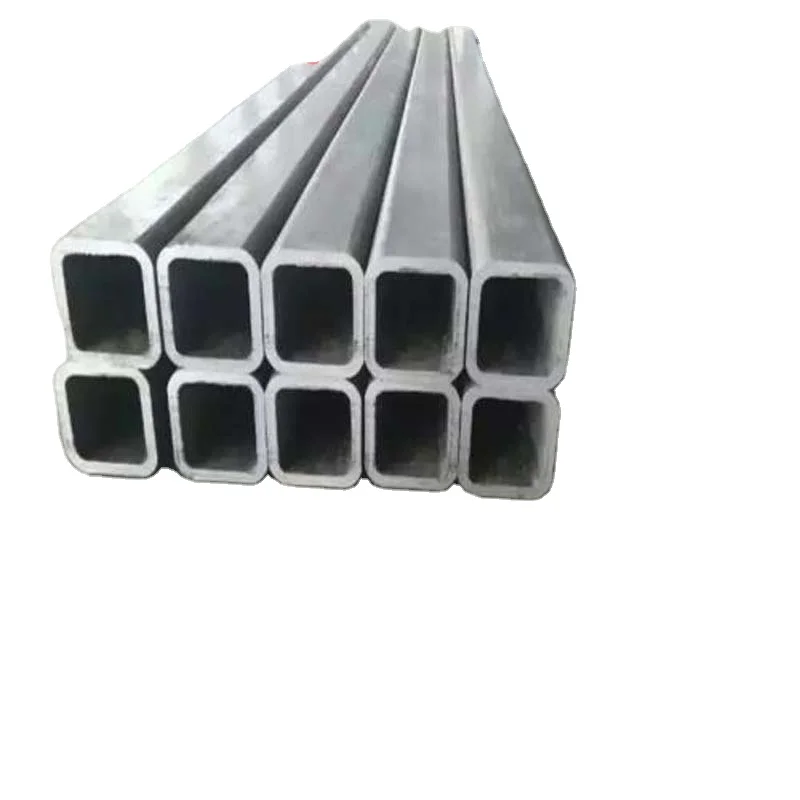 Q235 Seamless Welded Black Annealed Hollow Section Weight of Ms Light Square Large Diameter Rectangular Steel Pipe