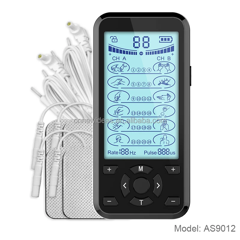 Electric body massager low frequency pain relief health muscle stimulator ems tens unit manufacturers