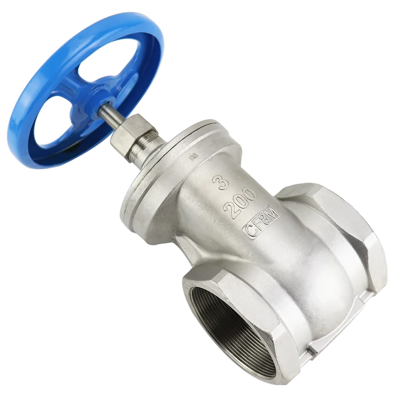 High Quality Custom Z15W-16P stainless steel gate valve Water valve manual internal thread gate valve