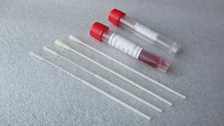 VTM kit manufacturer worldwide viral transport medium kit with 3ml solution vtm test kit vtm 2 swab