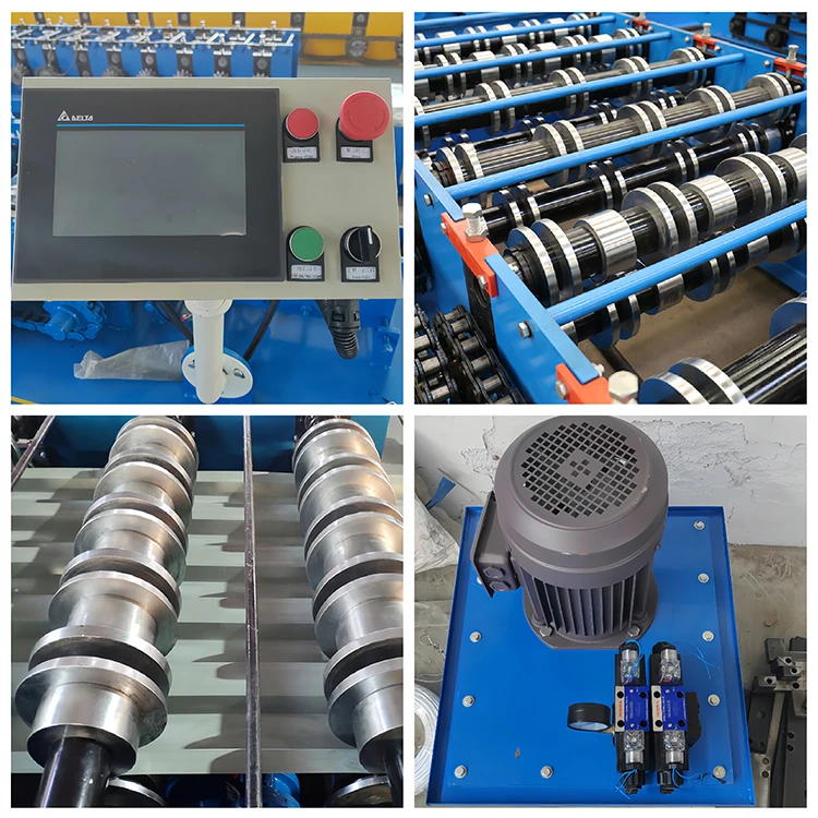 Professional Manufacture Steel Tile Sheet Truck Container Making Carriage Board Car Panel Roll Forming Machine