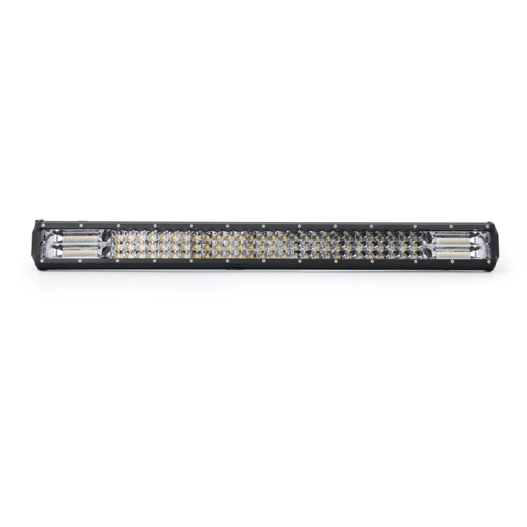 led light bar dual color 12d white amber led work spot flood combo truck led lights bar