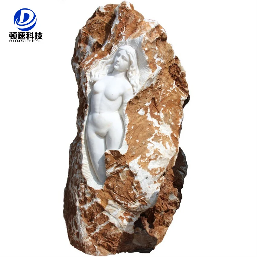 hand carved garden outdoor statute goddness sculpture marble statues