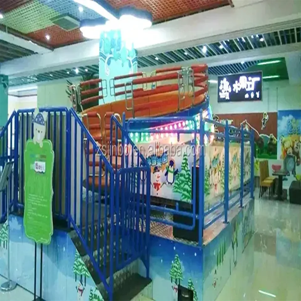 Train kiddie amusement park supplies mini colorful trackless rail rides electric tourist indoor outdoor playground track train