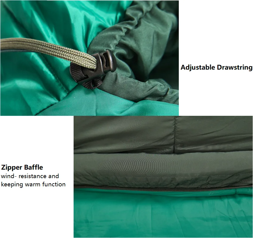 Large Size 4 Seasons Portable Fishing Sleeping Bag In Camping Hunting And Fishing