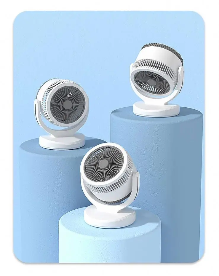 2024 NEW Portable usb charging small mute light-supplementing night light cooling fan