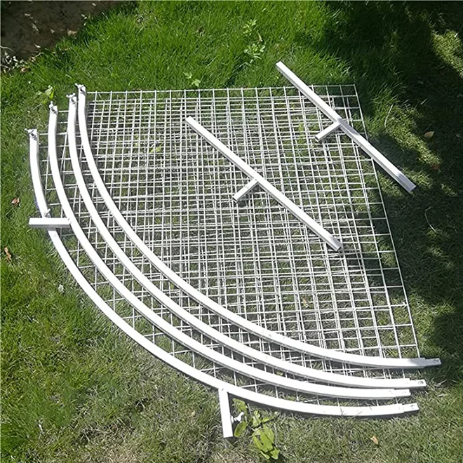 HOT Wedding Grid Arch Prop Round Ring Lawn Backdrop Stand Iron Circle Balloon Arch Artificial Flower Decor Birthday Party Supply