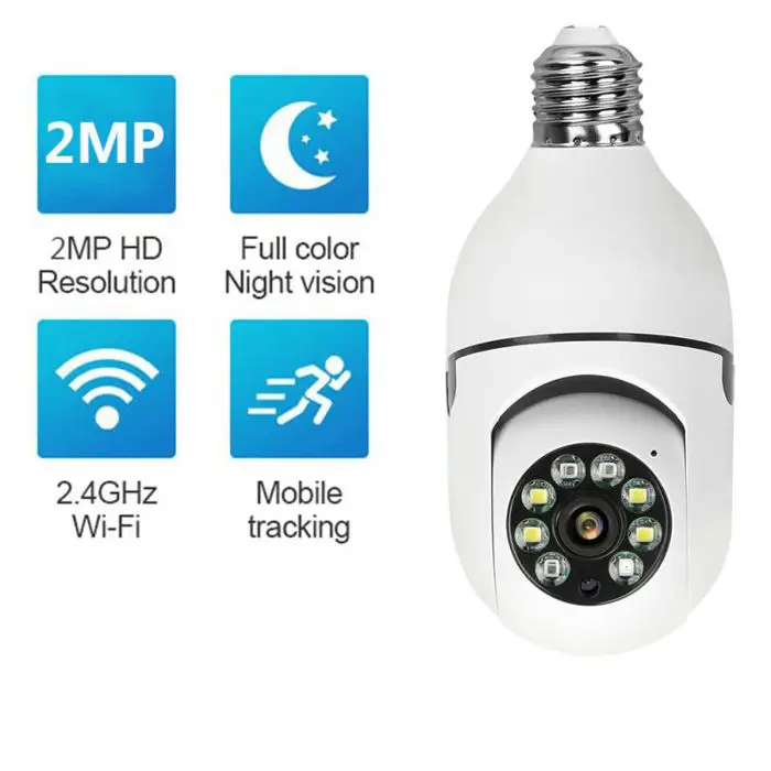 ABE Manufacturers selling high-quality wireless bulb wifi baby & pet phone camera phone monitor