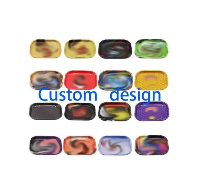 Лоток для сигарет из жести лоток курения табака металлический с логотипом на