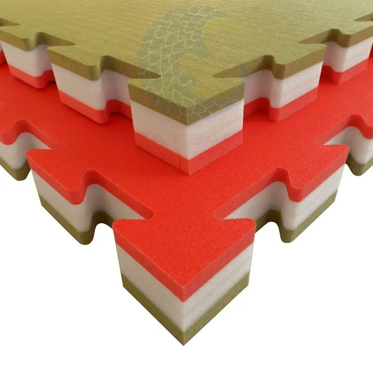 WT Quality Xpe Tatami Mat Best material Karate Judo Mat Non-slip and durable Martial Art Mat Interlocking styles for Karate