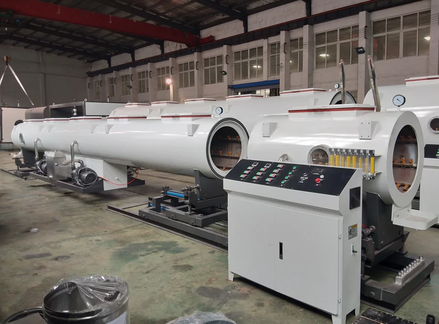 Factory direct price 110mm-315mm HDPE  pipe extrusion line Sewage plastic pipe production line