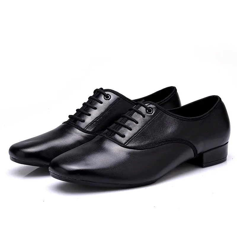 Genuine Leather Men Dance Shoes  Modern Shoes Adult Ballroom Dancing Shoes