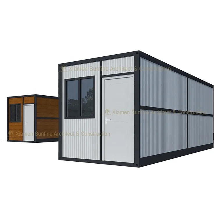 White shipping prefabricated luxury modern container house finished beach house best selling prefab shop home