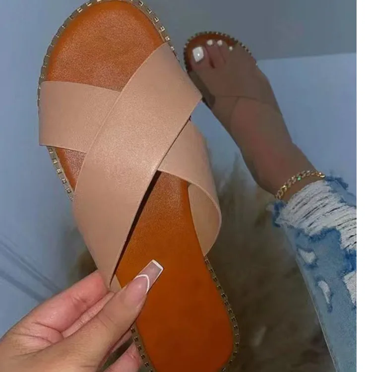 Женские летние пляжные шлепанцы