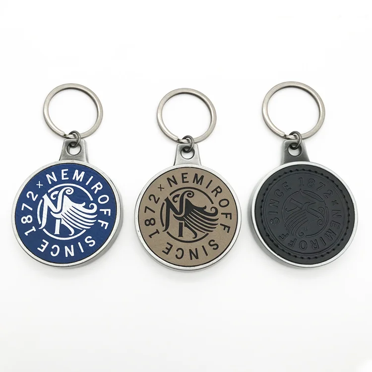 Factory Manufacturer High Quality Customized New Fashion Metal Keychain Key Ring