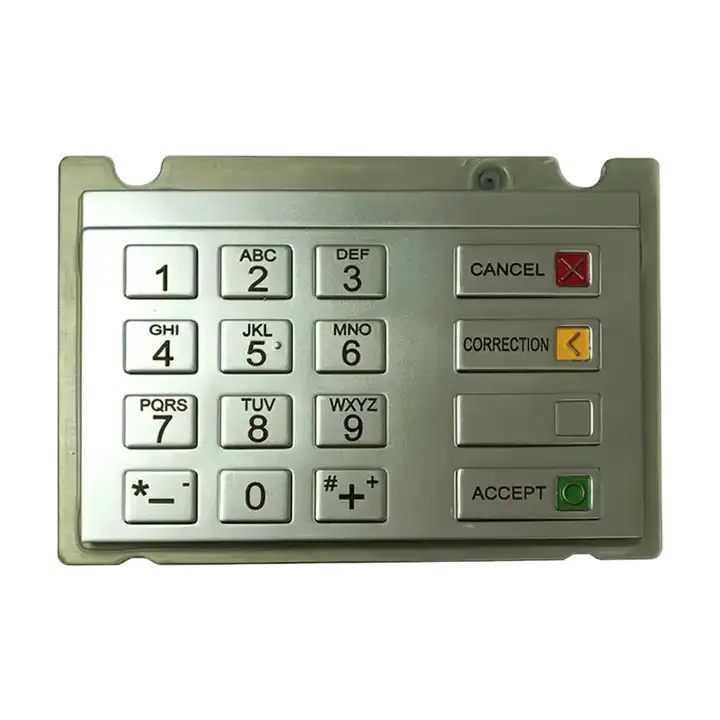 ATM Machine Spare Parts Wincor Keyboard J6.1 EPP 01750233018 1750233018