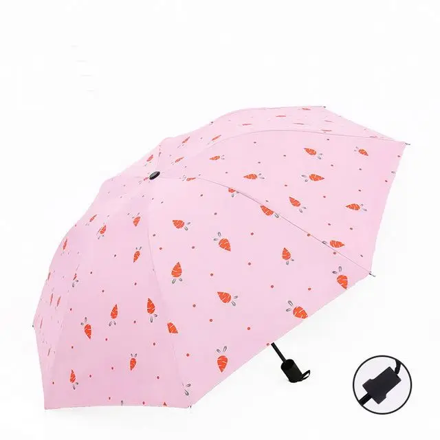  Ready To Ship High Quality Portable Manual Paraguas 3 Folding