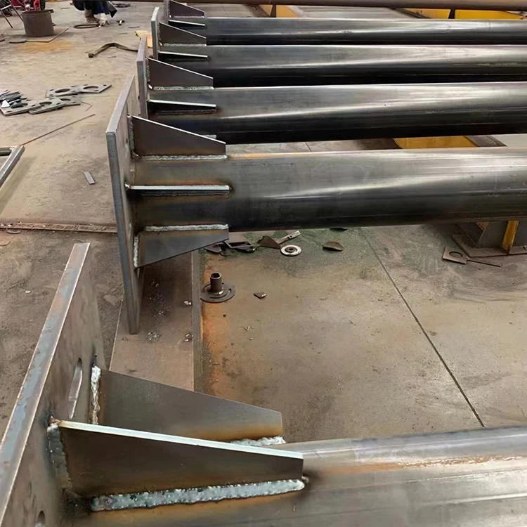 6 meters 8 meters height Solar powered stainless steel light pole made by Solar street light post/Lighting Pole Manufacturers