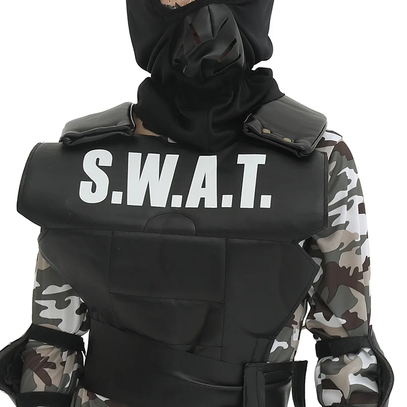Hot Selling Children Costume SWAT Army Cosplay For Carnival Party Halloween Costumes