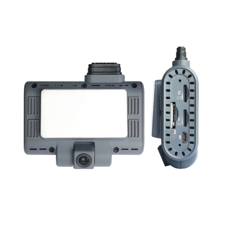 1080P HD Dashcam with GPS Car DVR GPS Logger and Night Vision Three-Way Video Recorder IPS Screen Type for Night Driving