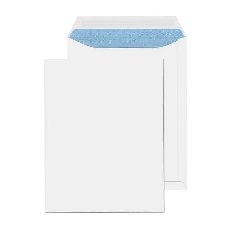 Hot Sale 229X162MM Custom Size Letter Paper Mailer A5 White Self Seal Pocket Envelopes