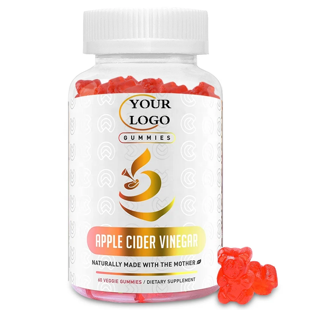 Fruit Flavour Apple Cider Vinegar  Gummies Candy for Slimming