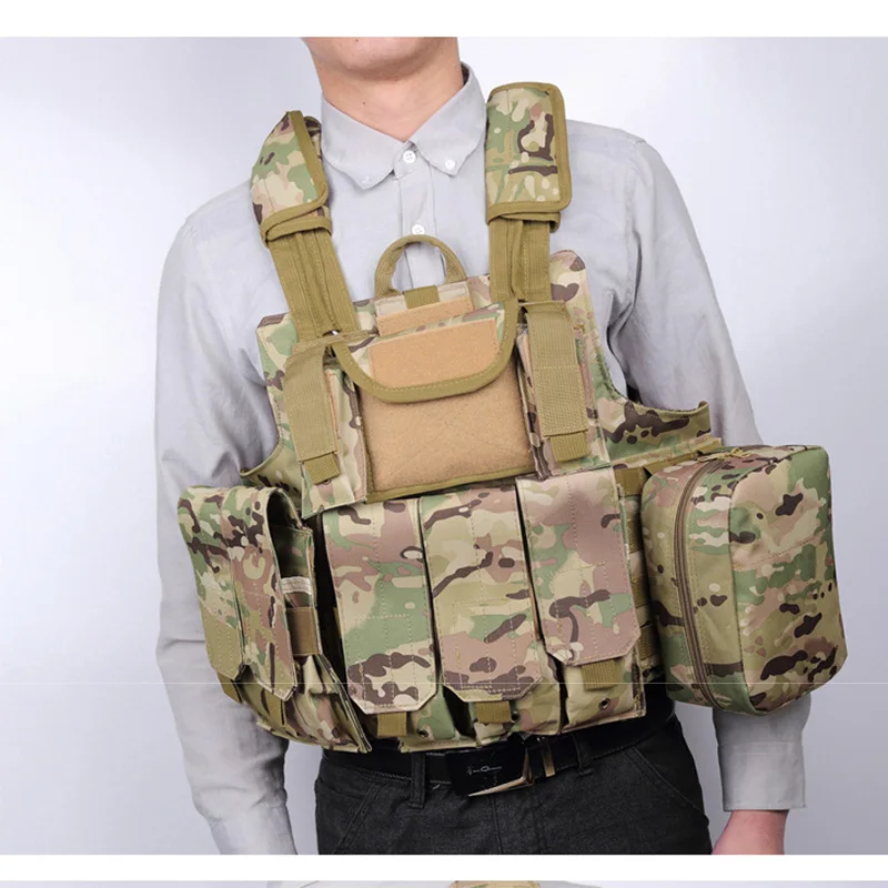 Уличный боевой жилет прочный тактический со съемным ремнем кобура мягкий безопасности фабрика