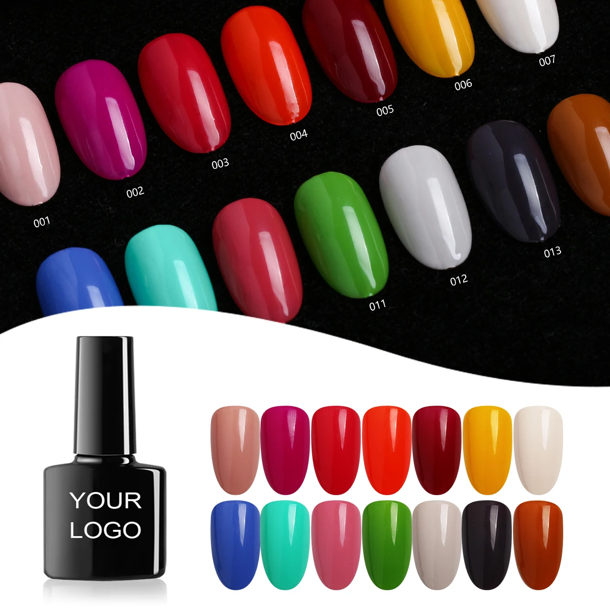 hema free oem private label custom color Create your brand soak off uv gel polish