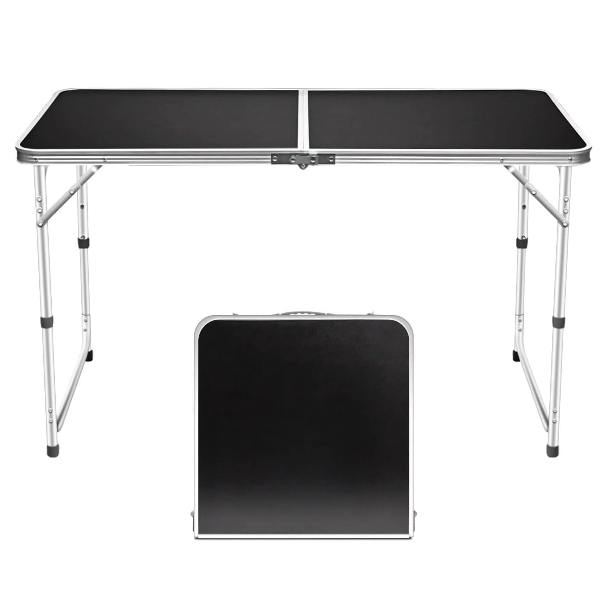 CYEN high quality multi-functional lightweight durable suitcase height adjustable 4ft aluminum folding camping table