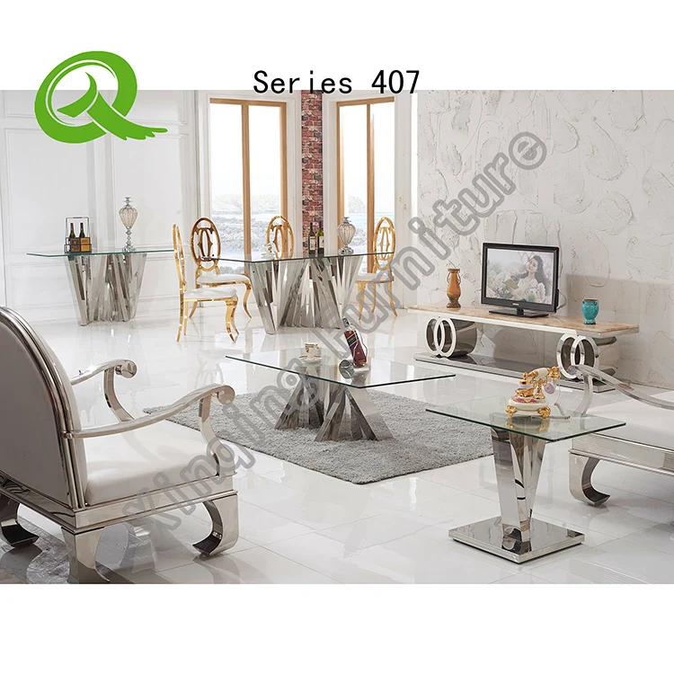 
Denver 120cm Glass Dining Table with Calgary Chairs 