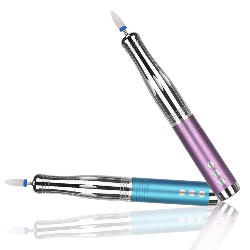 New Trends Mini Nail Polisher Remove Rechargeable Nail Drill Machine 20000Rpm Professional Portable Nail Drill