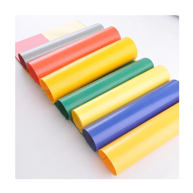 PVC Coated Fabric Tarpaulin Material Woven PVC Fabric