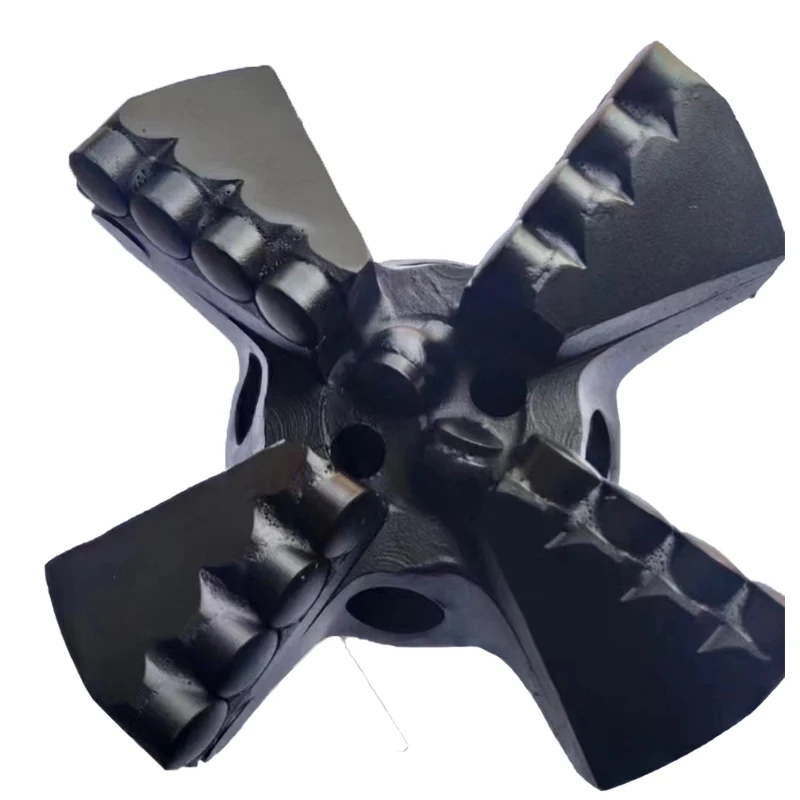 3 Wings 250 mm Mine Rock drilling Pdc Steel Body Drill Bit Water Well Drilling