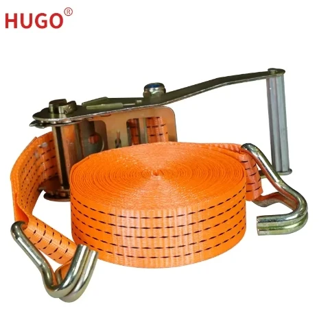 China Factory heavy cargo belt wholesale Ratchet tie down or Straps length customized 3m- 12M